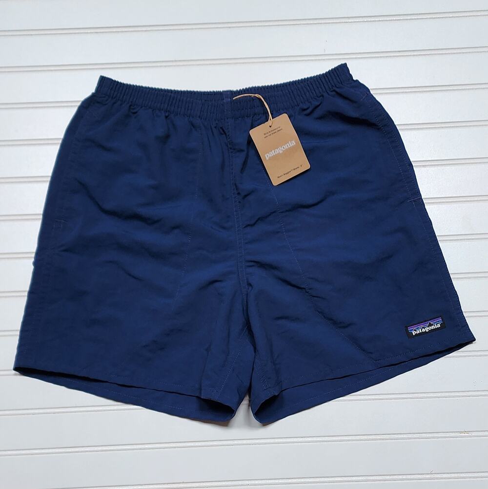 NWT Patagonia Men's Baggies 5" Shorts Lined-Tidepool Blue Size S